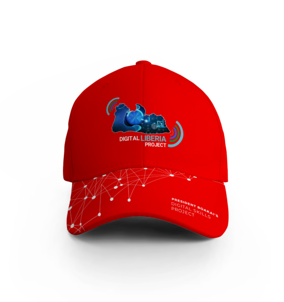 Digital Liberia Cap Design Red 555x592