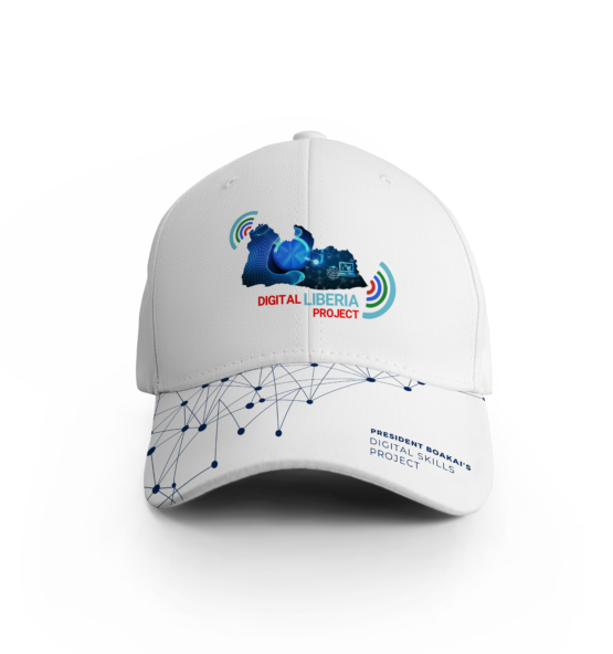 Digital Liberia Cap Design White 555x592